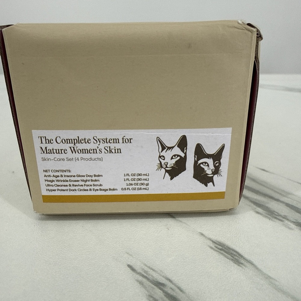 NIB Froya Organics Complete System for Women's Mature Skin Skincare Set Set Of 4 - Picture 3 of 8